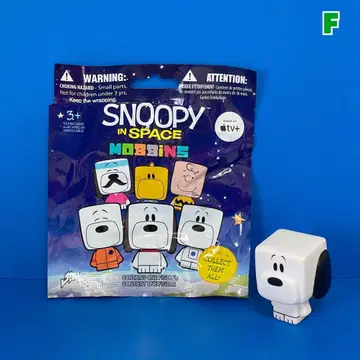 스누피 피규어 SNOOPY in SPACE MOBBINS No.F
