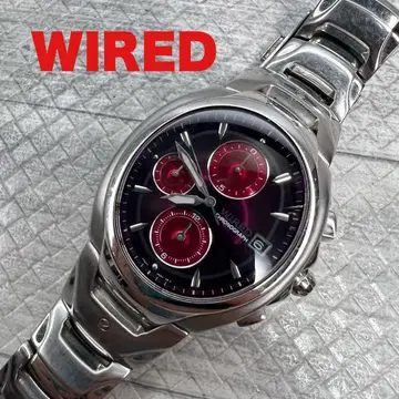 WIRED 7T92-0DH0 시계 크로노그래프 와이어드