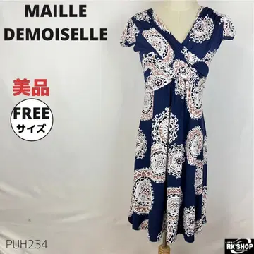 MAILLE DEMOISELLE 롱 원피스 올 패턴 프랑스제
