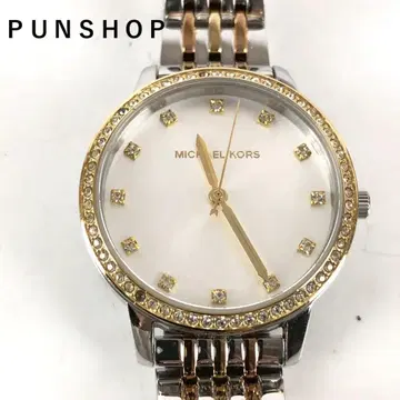 MICHAEL KORS 마이클코어스 손목시계 큐빅 콤비 컬러