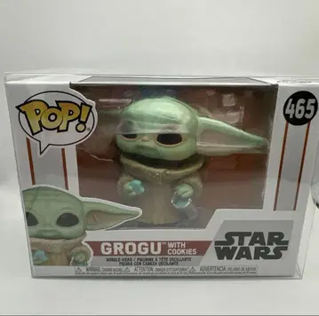 스타 워즈 FUNKO POP 그로구 WITH COOKIES