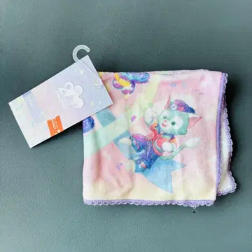[새상품] 홍콩 디즈니 20주년 굿즈 더피 프렌즈 손수건