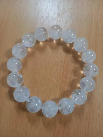엔젤 라더 인 쿼츠 팔찌 12mm 17cm