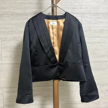 URBAN RESEARCH DOORS 노카라 자켓 블랙 F 1