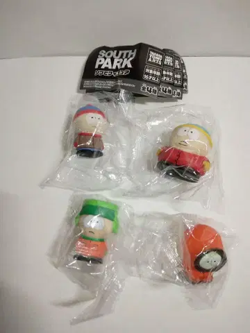 사우스 파크 소프트 비닐 피규어 4종 컴플리트