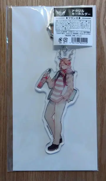 헤타리아 츠노타리아 아크릴 키링 프랑스