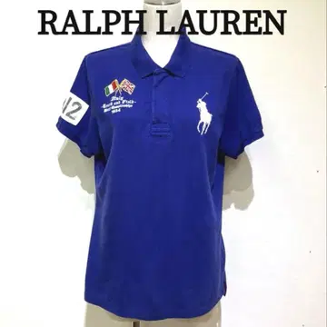 Ralph Lauren 피케 셔츠 파란색 반팔 012 코튼 100%