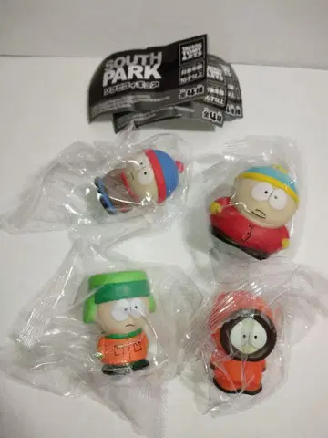 사우스 파크 소프트 비닐 피규어 4종 컴플리트