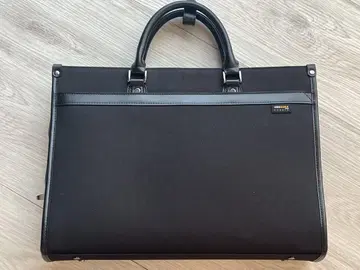 블랙 나일론 비즈니스 백