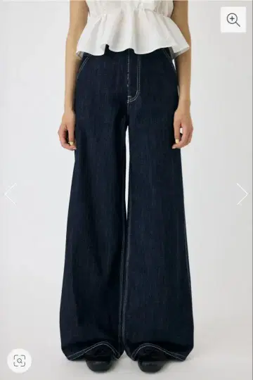 moussy PAINTER WIDE 스트레이트 데님