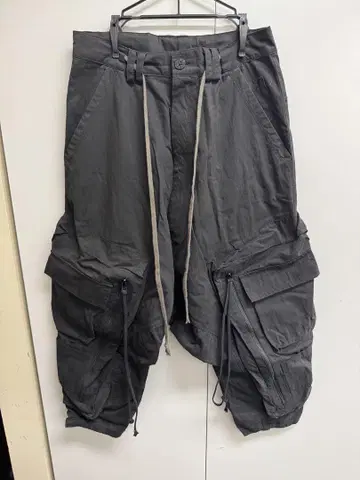 ARTEFACT 그레이 사루엘 팬츠