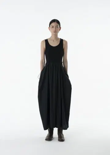 AMOMENTO SHEER JERSEY 원피스