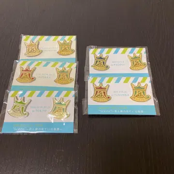 ARASHI Scene 라이브 핀 배지 세트