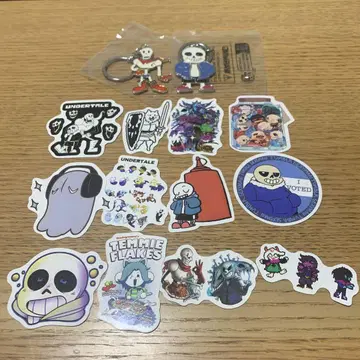 Undertale 언더테일 키링 스티커
