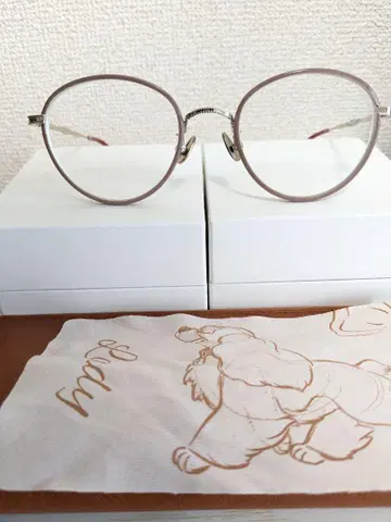 진즈 디즈니 레이디 보스턴 안경 베이지