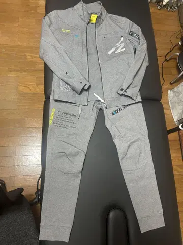 아이즈프론티어 5370 헤비 저지 상하의 세트 헤더 그레이 M 사이즈