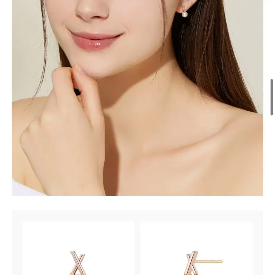 ◆STONEHENgE◆ 14K One Touch Earrings B9003 STONEHENGE | 스톤헨지 Stonehenge 14K One-touch Ring Earrings