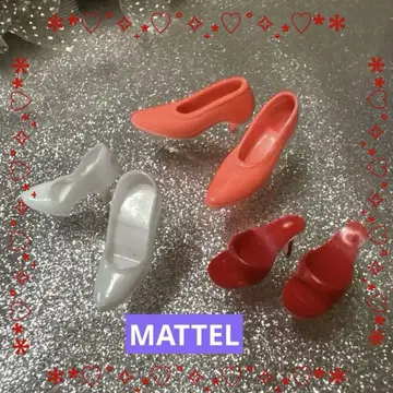 MATTEL 빈티지 * 바비 [JAPAN * 하이힐 뮬]