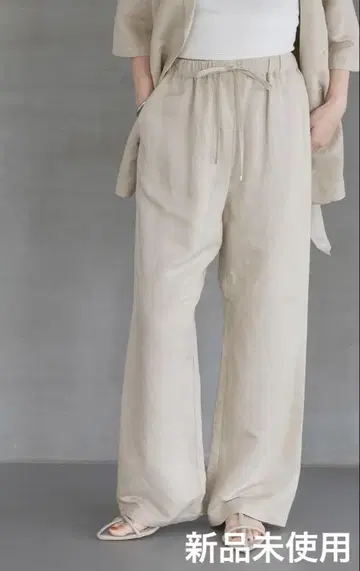 미사용 새상품 레이온 린넨 팬츠