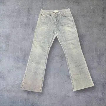 Wrangler 부츠컷 데님 플레어 데님 라이트 블루 31인치