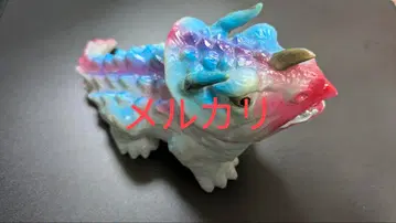 미우라 토이 제작 트리케라톱스풍 괴수 소프트 비닐 인형