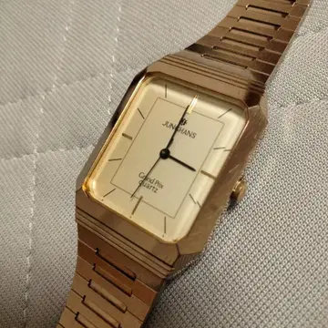 Junghans Grand Prix 쿼츠 시계 골드