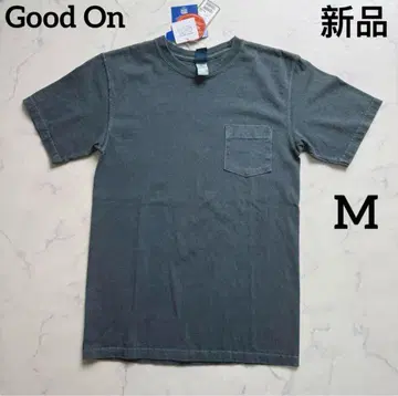 새상품 Good On 굿온 포켓 티셔츠 무지 M 사이즈