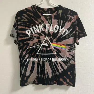 PINK FLOYD 핑크 플로이드 밴드 티셔츠 타이다이 XL