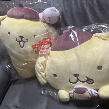 폼폼푸딩 제일복권 라스트원 아이스크림 쿠션 세트