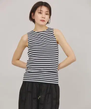새상품 택 포함! 캘런솔로지 <&RC> 보더 탱크탑 블랙 09