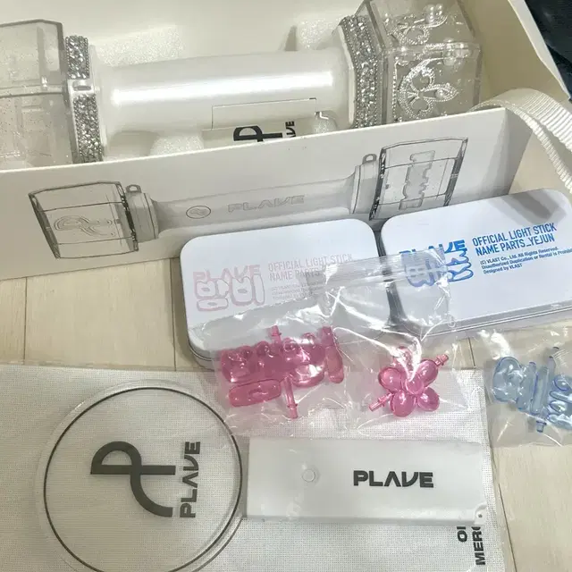 플레이브 응원봉 세트 구버전 밤비 예준 파츠 임시 응원봉 아뵹 일괄
