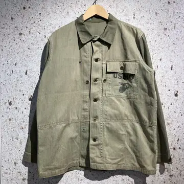 40년대 U.S. MARINE CORP P44 HBT 빈티지 밀리터리
