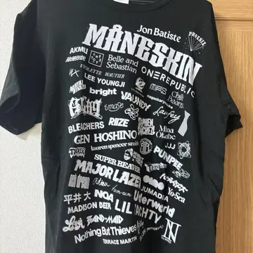 Summer Sonic 2024 썸머 소닉 아티스트 로고 T셔츠 L
