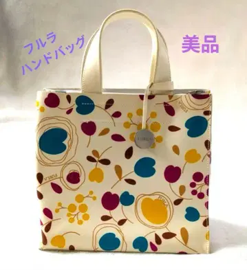 FURLA 핸드백 꽃무늬
