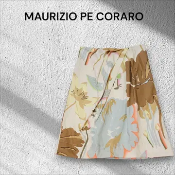 MAURIZIO PE CORARO 플라워 프린트 스커트 W72