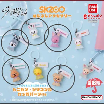 스키즈 SKZOO 메지루시 액세서리 5개 세트