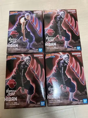 NARUTO VIBRATION STARS 히단 피규어 4종 세트