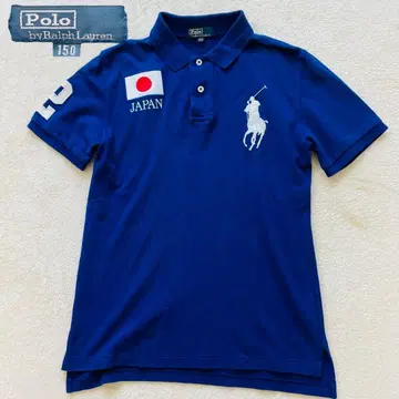 폴로 랄프로렌 JAPAN 자수 빅 포니 피케 셔츠 150