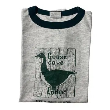 90s Ringer Tee Goose Cove Lodge