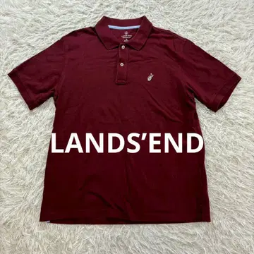LANDS'END 반팔 피케 셔츠