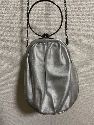 [ 요지 야마모토 ] 드레이프 실버 백