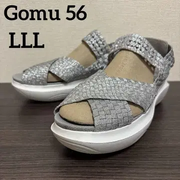 인기 디자인 Gomu 56 고무고무 통굽 샌들 LLL