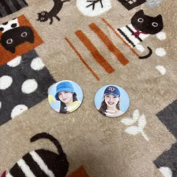 TWICE 나연&모모 캔뱃지