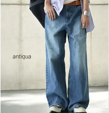 antiqua 안티카 와이드 데님 여성용 PL-00009 블루