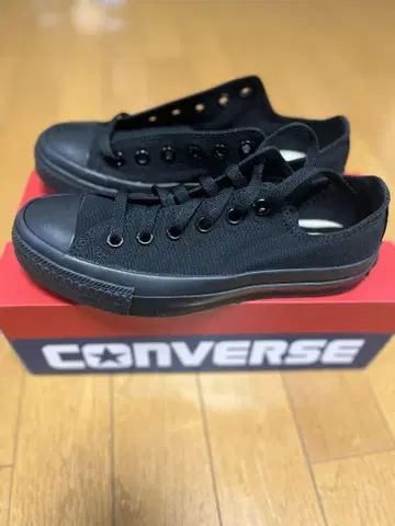 CONVERSE ALL STAR 블랙 로우 컷
