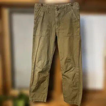orSlow 베이커 팬츠 립스탑 S