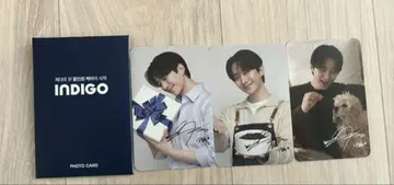 2PM 준호 INDIGO 포토 카드 3장 JUNHO