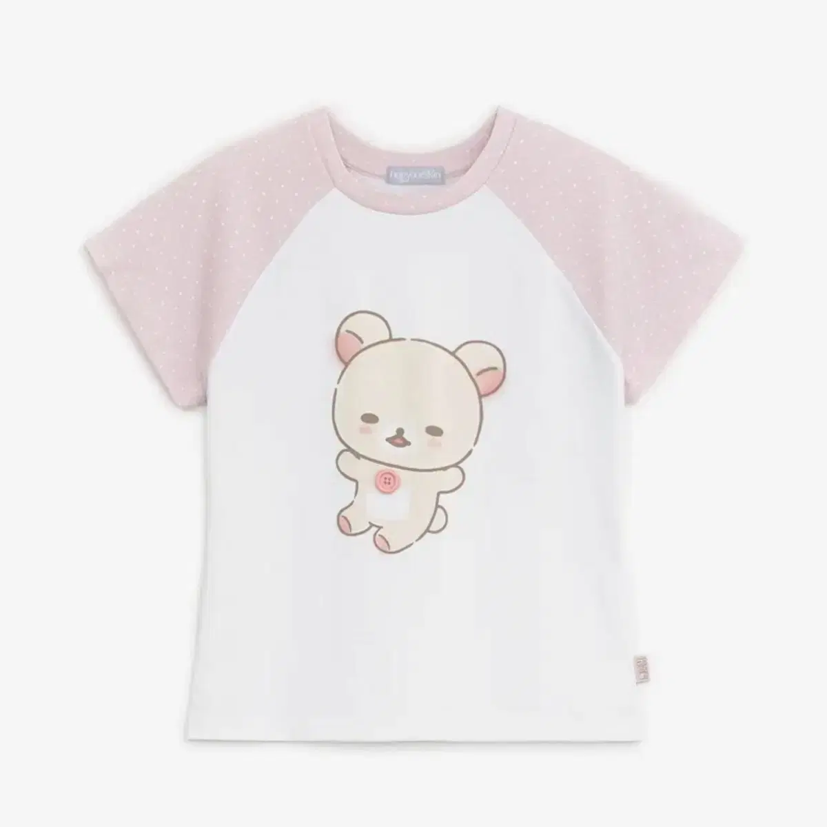 Tシャツ・カットソー HUG YOUR SKIN I love Korilakkuma tee 5BJH1481 Hug Your Skin I Love Rilakkuma T-shirt Black on Bunjang