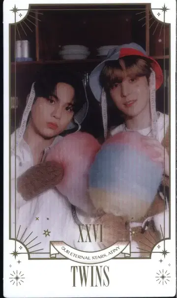 ATEEZ 4기 YUN HO/JONG HO 포춘 카드 4기