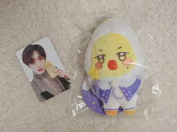 ANITEEZ 평민 키링 트레이딩 카드 포함 ATEEZ 민기